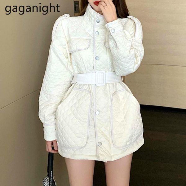 women's down & parkas gaganight fashion women winter coat solid elegant lady chic korean long outwear thick parka with belt 2021, Black
women's down & parkas gaganight fashion women winter coat solid elegant lady chic korean long outwear thick parka with belt 2021, Black