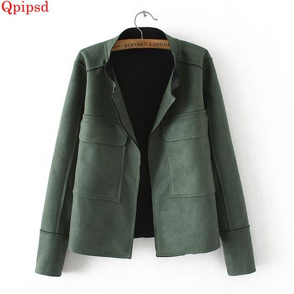 spring autumn new suede jacket coat 2020 korean large size womens clothing long sleeve suede coats female short loose overcoat, Black;brown
spring autumn new suede jacket coat 2020 korean large size womens clothing long sleeve suede coats female short loose overcoat, Black;brown