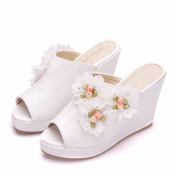 white crystal queen the bow of peep toe cunha flower platform sandals from women's high heel shoes v2rf, Black
white crystal queen the bow of peep toe cunha flower platform sandals from women's high heel shoes v2rf, Black