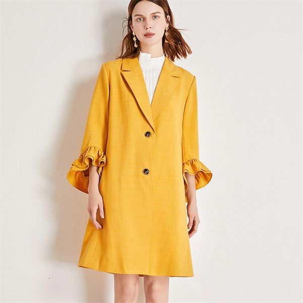 pokwai women's autumn windbreaker fashion plus size temperament trench coat for women 201031, Tan;black
pokwai women's autumn windbreaker fashion plus size temperament trench coat for women 201031, Tan;black