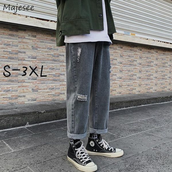 men's jeans men hole oversize s-3xl ankle-length vintage denim retro comfortable ulzzang handsome fashion hip hop punk male trousers, Blue
men's jeans men hole oversize s-3xl ankle-length vintage denim retro comfortable ulzzang handsome fashion hip hop punk male trousers, Blue