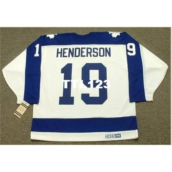 740s #19 paul henderson toronto maple leafs 1973 ccm vintage away hockey jersey or custom any name or number retro jersey, Black
740s #19 paul henderson toronto maple leafs 1973 ccm vintage away hockey jersey or custom any name or number retro jersey, Black