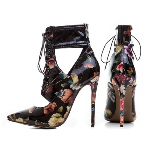 dress shoes woman party flower color leather, 12 cm high heel shoes, pointed toe pumps, women's plus size lady, Black
dress shoes woman party flower color leather, 12 cm high heel shoes, pointed toe pumps, women's plus size lady, Black