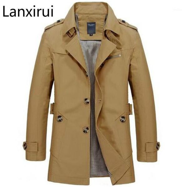 men's trench coats fashion men are upscale in winter slim fit casual coat /male pure color cotton long jackets1, Tan;black
men's trench coats fashion men are upscale in winter slim fit casual coat /male pure color cotton long jackets1, Tan;black