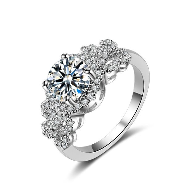 korean version of white copper-plated gold-plated diamond ring trend simple wild ring explosion style fashion trend retro anniversary ring, Silver
korean version of white copper-plated gold-plated diamond ring trend simple wild ring explosion style fashion trend retro anniversary ring, Silver