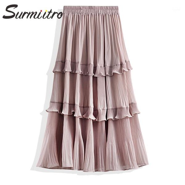 surmiitro midi chiffon summer skirt women 2020 korean ruffles black white high waist sun school long pleated skirt female1
surmiitro midi chiffon summer skirt women 2020 korean ruffles black white high waist sun school long pleated skirt female1