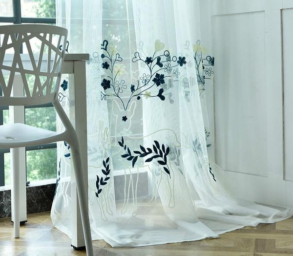 curtain & drapes 100% poly embroidered floral and deer design for living room, bed room , tulle window screens
curtain & drapes 100% poly embroidered floral and deer design for living room, bed room , tulle window screens