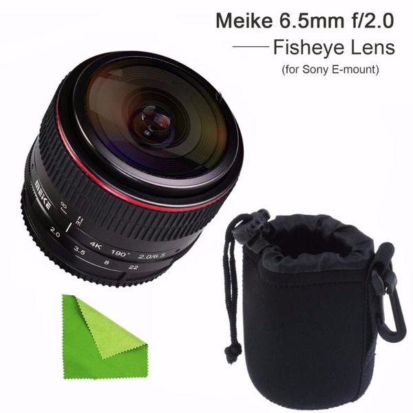 meike -6.5mm f2.0 e-mount fisheye lens works for sony nex-5n nex-7 nex-3n nex-5t a3000 a7 a7r with eachslens pouch
meike -6.5mm f2.0 e-mount fisheye lens works for sony nex-5n nex-7 nex-3n nex-5t a3000 a7 a7r with eachslens pouch