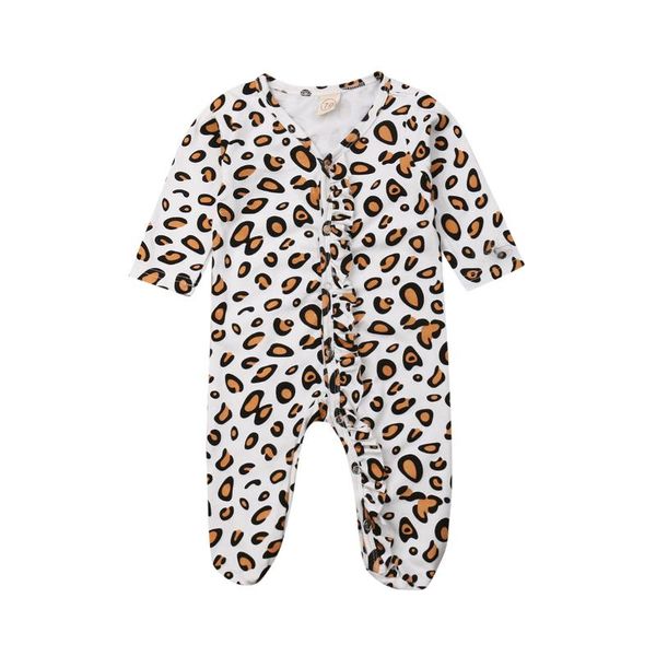 infant cute newborn baby girl boy leopard print clothes romper long sleeve jumpsuit set baby clothes, White
infant cute newborn baby girl boy leopard print clothes romper long sleeve jumpsuit set baby clothes, White