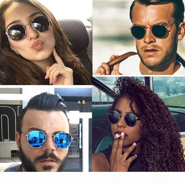 glass lens retro round luxury design brand metal frame sunglasses men women retro vintage female driving ladies sun glasses 3447, White;black
glass lens retro round luxury design brand metal frame sunglasses men women retro vintage female driving ladies sun glasses 3447, White;black