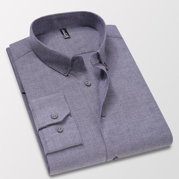 men's dress shirts fashion long sleeve solid oxford shirt single patch pocket simple design casual standard-fit button-down collar, White;black
men's dress shirts fashion long sleeve solid oxford shirt single patch pocket simple design casual standard-fit button-down collar, White;black