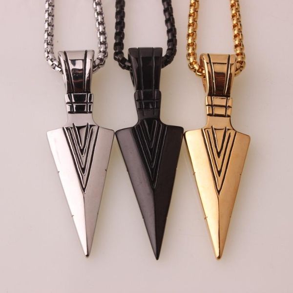 chains men stainless steel arrow pendant choker necklace fashion gift jewelry accessories 3 color, Silver
chains men stainless steel arrow pendant choker necklace fashion gift jewelry accessories 3 color, Silver
