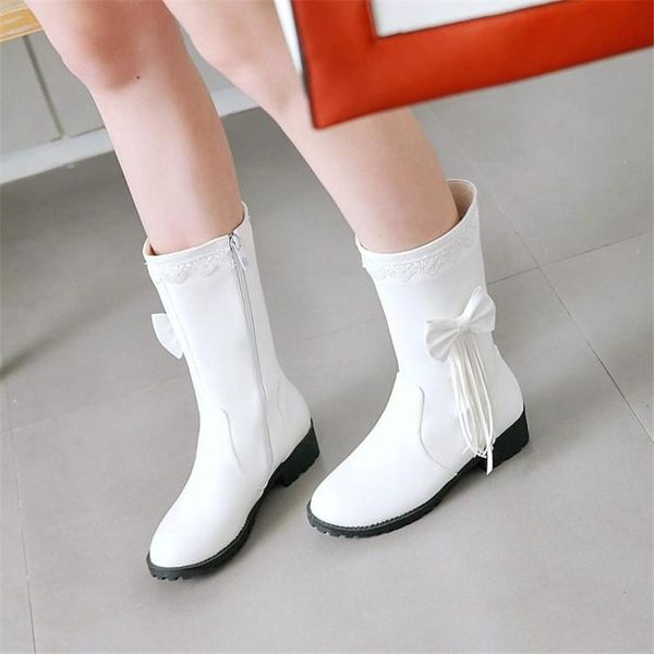 Cresfimix Vrouwen Laarzen Women Cool High Quality Round Toe Pu Leather Bow Tie Comfort Autumn Boots Lady Casual Boots B6617, Black
Cresfimix Vrouwen Laarzen Women Cool High Quality Round Toe Pu Leather Bow Tie Comfort Autumn Boots Lady Casual Boots B6617, Black