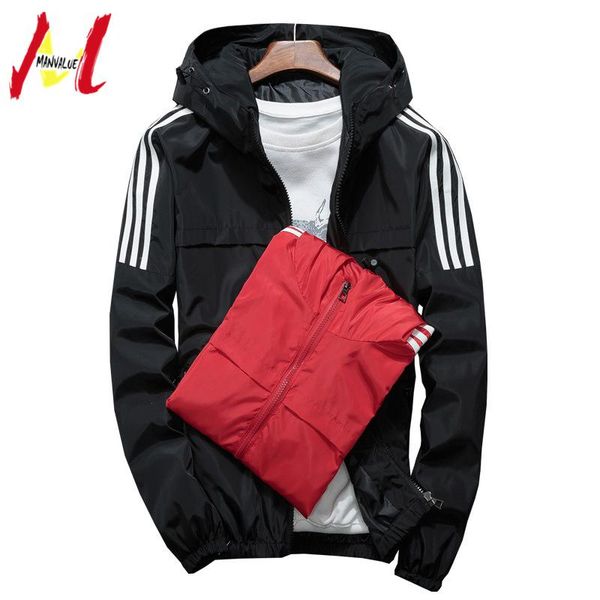 men's jackets manvalue spring and autumn handsome students teenagers leisure hooded thin coats tide plus size, Black;brown
men's jackets manvalue spring and autumn handsome students teenagers leisure hooded thin coats tide plus size, Black;brown