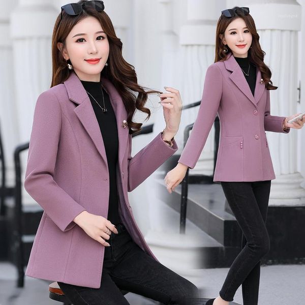 spring autumn female wool jacket elegant women's woolen jacket coat slim short woolen coat wool & blends winter women1, Black
spring autumn female wool jacket elegant women's woolen jacket coat slim short woolen coat wool & blends winter women1, Black