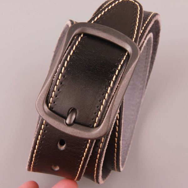 simple men's pin buckle casual pure cow leather young middle-aged versatile pants belt new style, Black;brown
simple men's pin buckle casual pure cow leather young middle-aged versatile pants belt new style, Black;brown
