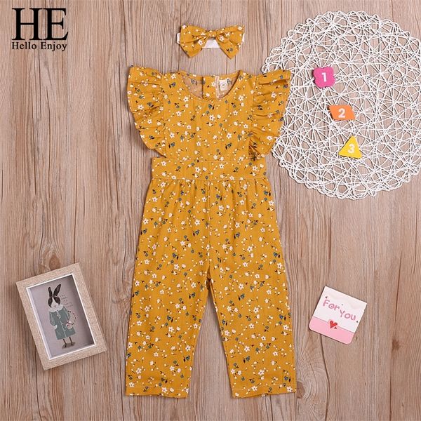 he hello enjoy summer baby girls clothing sets flying sleeve print flower girls jumpsuit kids clothes outfits children clothing y200325, White
he hello enjoy summer baby girls clothing sets flying sleeve print flower girls jumpsuit kids clothes outfits children clothing y200325, White