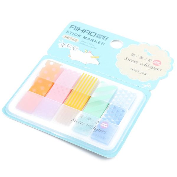 2 pcs cute kawaii candy colored stick markers book page index flag sticky notes memo pad paster stickers office school supplies h wmtedv
2 pcs cute kawaii candy colored stick markers book page index flag sticky notes memo pad paster stickers office school supplies h wmtedv