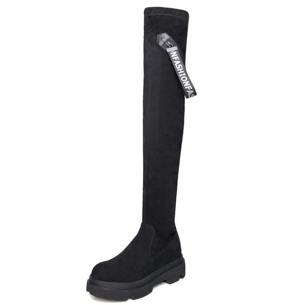 new brand slim long warm shoes platforms dancing night club shoes woman ladies tight high socks boots, Black
new brand slim long warm shoes platforms dancing night club shoes woman ladies tight high socks boots, Black