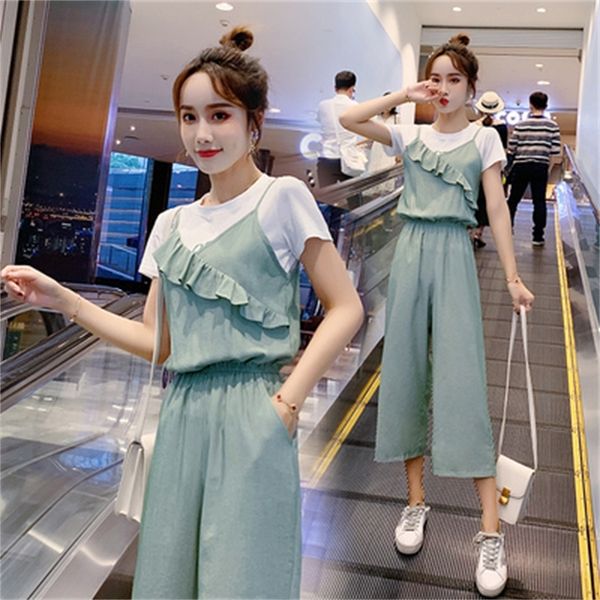 sugar of korean women summer clothes for the women's femme deux parts 69hk, White 
sugar of korean women summer clothes for the women's femme deux parts 69hk, White