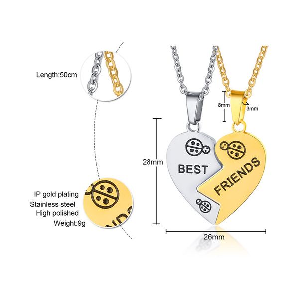 fxm ccn143 stainless couple necklace sell 28mm lock heart gift women jewelry q1209, Bronze;silver
fxm ccn143 stainless couple necklace sell 28mm lock heart gift women jewelry q1209, Bronze;silver