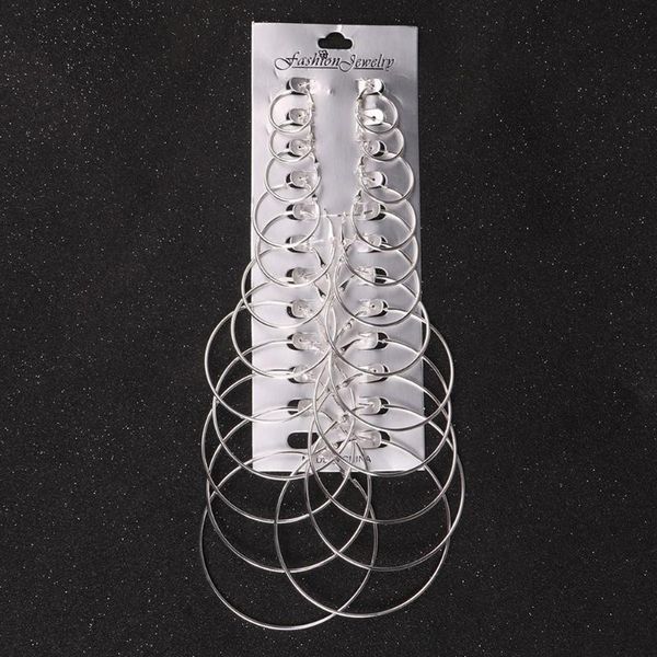 hoop & huggie 12 pairs women girls gold/silver plated rock punk club circle earrings set, Golden;silver
hoop & huggie 12 pairs women girls gold/silver plated rock punk club circle earrings set, Golden;silver