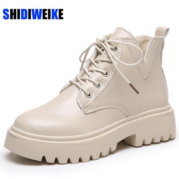 boots 2021 autumn women ankle beige leather combat fashion gothic shoes soft rubber sole black boot for
boots 2021 autumn women ankle beige leather combat fashion gothic shoes soft rubber sole black boot for