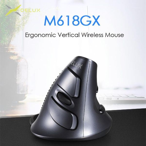 mice delux m618 gx ergonomic vertical wireless mouse 6 buttons 1600dpi optical with for pc lap
mice delux m618 gx ergonomic vertical wireless mouse 6 buttons 1600dpi optical with for pc lap