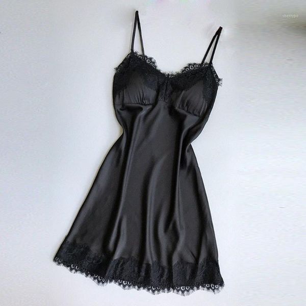 women v-neck lace nightdress nightwear underwear robe babydoll sleepwear dress ladies nightwear nightdress fn701, Black;red
women v-neck lace nightdress nightwear underwear robe babydoll sleepwear dress ladies nightwear nightdress fn701, Black;red