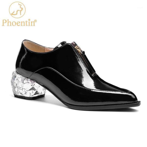 phoentin big size 34-48 shoes for women 2021 spring elegant crystal mid heels pumps real leather pointed toe zip closure ft13881, Black
phoentin big size 34-48 shoes for women 2021 spring elegant crystal mid heels pumps real leather pointed toe zip closure ft13881, Black