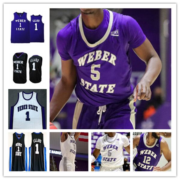 custom weber state wildcats college basketball jerseys damian lillard koby mcewen dillon jones jj overton seikou sisoho jawara zahir porter, Black
custom weber state wildcats college basketball jerseys damian lillard koby mcewen dillon jones jj overton seikou sisoho jawara zahir porter, Black