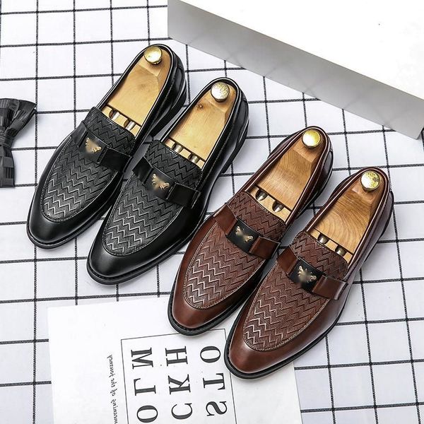 2021 new classic comfortable men shoes loafer pu leather casual business shoes dress spring autumn slip on round toe solid office dp110, Black
2021 new classic comfortable men shoes loafer pu leather casual business shoes dress spring autumn slip on round toe solid office dp110, Black