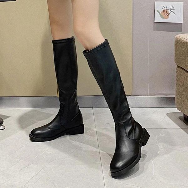 lucyever autumn winter pu leather knee high boots women 2020 slip on square heel shoes woman elastic high platform boots ladies #fb8y, Black
lucyever autumn winter pu leather knee high boots women 2020 slip on square heel shoes woman elastic high platform boots ladies #fb8y, Black