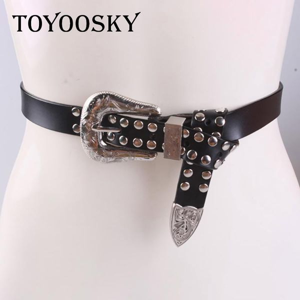 2020 fashion women rivet belt for genuine leather popular women belt pin buckle of rivet carving toyoosky, Black;brown
2020 fashion women rivet belt for genuine leather popular women belt pin buckle of rivet carving toyoosky, Black;brown