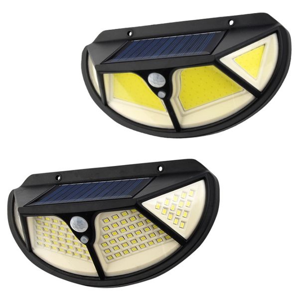 102 led/122 cob solar led light outdoor motion sensor street light solar powered wall light lighting system induction wall lamp
102 led/122 cob solar led light outdoor motion sensor street light solar powered wall light lighting system induction wall lamp