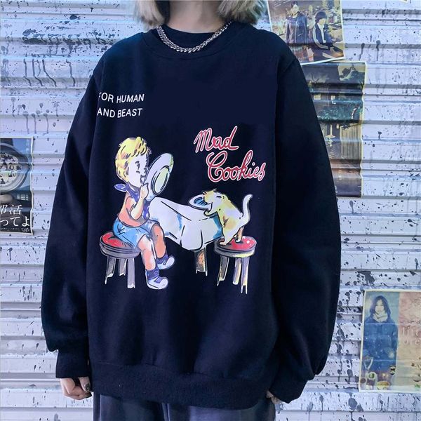 fashion hoodies men women 2020 new boy and dog character pattern mens streetwear pullover couple sweatshirts
fashion hoodies men women 2020 new boy and dog character pattern mens streetwear pullover couple sweatshirts