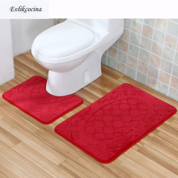 bath mats 2pcs red bathroom toilet u type mat set non slip 40x50cm+50x80cm tapis salle de bain alfombra bano
bath mats 2pcs red bathroom toilet u type mat set non slip 40x50cm+50x80cm tapis salle de bain alfombra bano