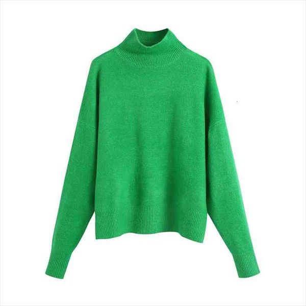 women fashion solid color soft touch loose knitted sweater vintage long sleeve high neck pullovers streetwear, White;black
women fashion solid color soft touch loose knitted sweater vintage long sleeve high neck pullovers streetwear, White;black