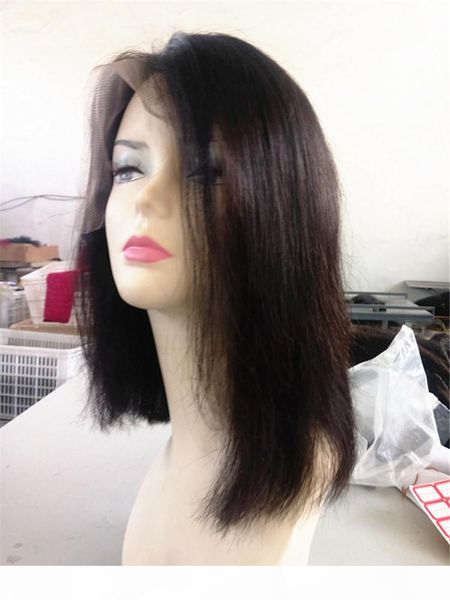 brazilian human virgin remy bob lace front straight hair wigs unprocessed baby soft hair extensions natural black color
brazilian human virgin remy bob lace front straight hair wigs unprocessed baby soft hair extensions natural black color