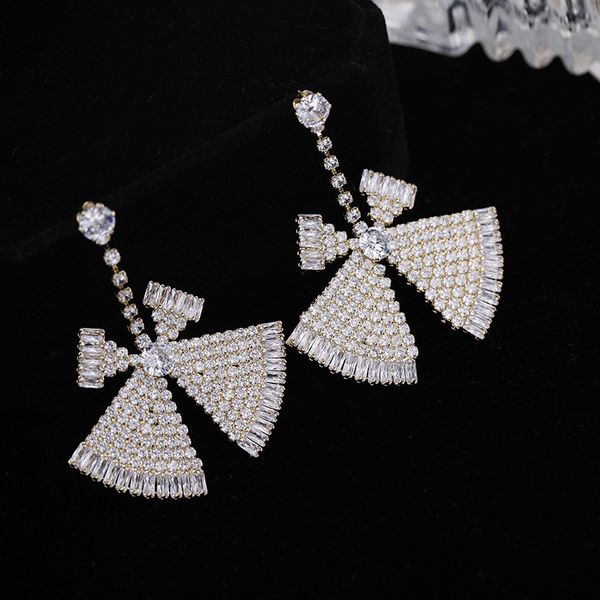 diamond zirconia pretty bow earrings fashion luxury designer pendant stud earrings jewelry for woman girls gifts s925 silver post, Golden;silver
diamond zirconia pretty bow earrings fashion luxury designer pendant stud earrings jewelry for woman girls gifts s925 silver post, Golden;silver