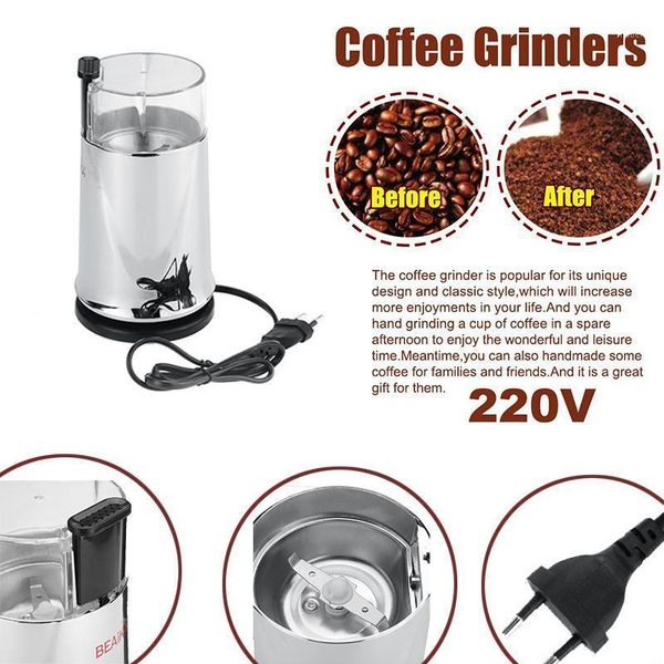 200w 220v electric coffee grinder kitchen cereal nuts beans spices grains grinding machine multifunctional home coffe grinder1
200w 220v electric coffee grinder kitchen cereal nuts beans spices grains grinding machine multifunctional home coffe grinder1