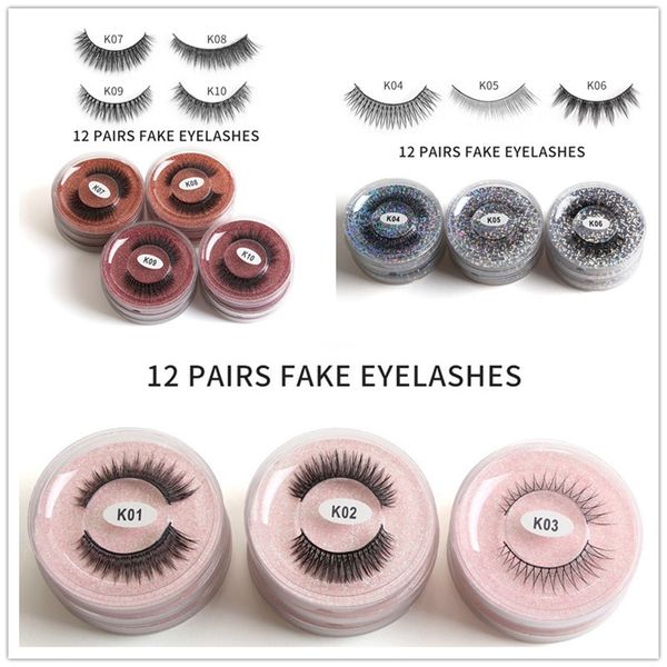 new 12pcs/set false eyelashes round shape box mixed 3d imitation mink hair natural thick false eyelashes ing
new 12pcs/set false eyelashes round shape box mixed 3d imitation mink hair natural thick false eyelashes ing