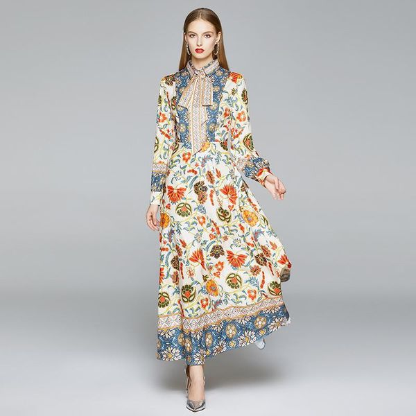 europe style fashion spring runway maxi dress long sleeve woman clothes elegant print vintage vestidos holiday beach robe femme, Black;gray
europe style fashion spring runway maxi dress long sleeve woman clothes elegant print vintage vestidos holiday beach robe femme, Black;gray