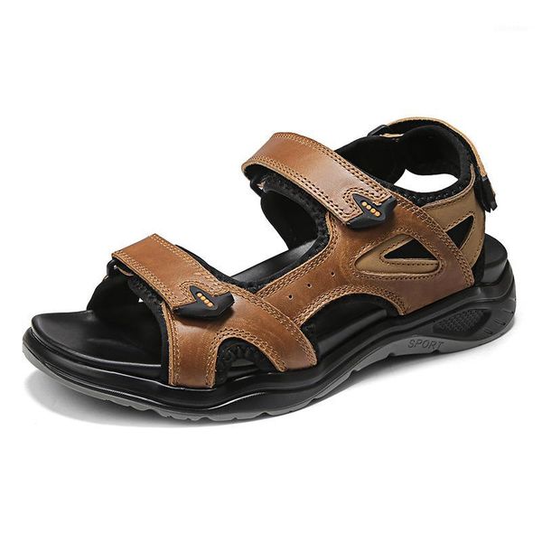 korean style mens fashion summer sandals soft natural leather beach shoes big size sandalias hombre zapatos buty meskie sandales1, Black
korean style mens fashion summer sandals soft natural leather beach shoes big size sandalias hombre zapatos buty meskie sandales1, Black