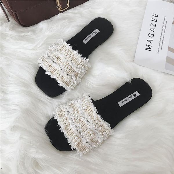 soft cozy flock plaid slippers girls summer beading flip flops ladies pearl decorate cork sandals 2019 new arrival tassel slides1, Black
soft cozy flock plaid slippers girls summer beading flip flops ladies pearl decorate cork sandals 2019 new arrival tassel slides1, Black