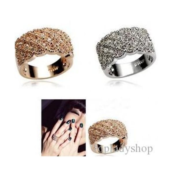 luxury sparkling full crystal diamond ring width crystal ring gold and silver alloy whoelsale shipping ss7ld 7jtgp, Golden;silver
luxury sparkling full crystal diamond ring width crystal ring gold and silver alloy whoelsale shipping ss7ld 7jtgp, Golden;silver