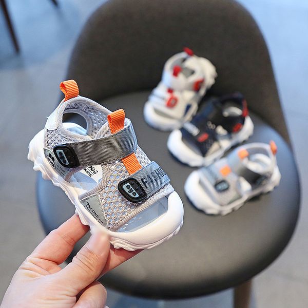 baby boys girls sandals 2020 summer infant toddler shoes soft bottom non-slip anti-collision sandals kids children beach shoes t200703, Black;red
baby boys girls sandals 2020 summer infant toddler shoes soft bottom non-slip anti-collision sandals kids children beach shoes t200703, Black;red