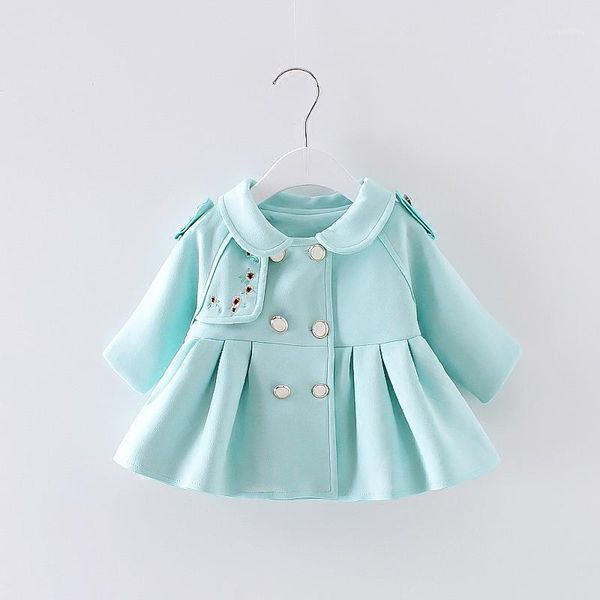 jackets kids clothes toddler children baby girls embroidery trench infant button outerwear winter velvet coat 0-2y1, Blue;gray
jackets kids clothes toddler children baby girls embroidery trench infant button outerwear winter velvet coat 0-2y1, Blue;gray