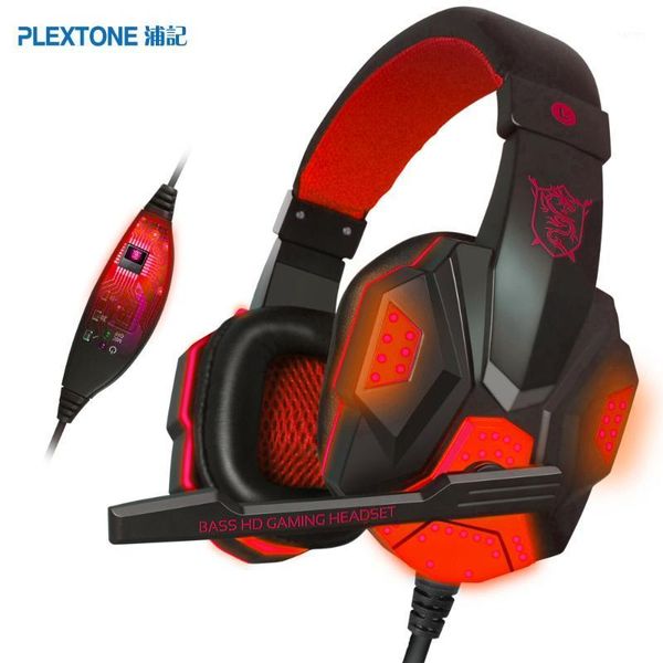 plextone pc780 wired gaming headphone earphone gamer headset stereo sound with microphone led audio cable for pc gamer computer1
plextone pc780 wired gaming headphone earphone gamer headset stereo sound with microphone led audio cable for pc gamer computer1