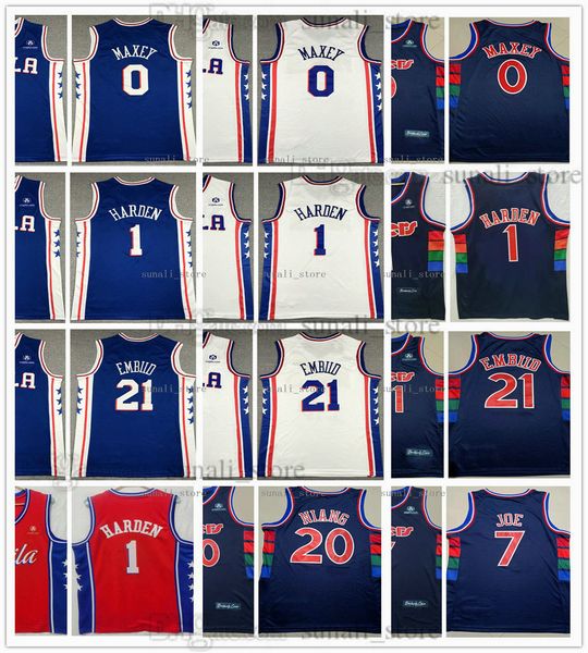 stitched 2022 city navy basketball james harden 1 jerseys joel embiid 21 tyrese maxey 0 georges niang 20 isaiah joe 7 edition red blue embro, Black;red
stitched 2022 city navy basketball james harden 1 jerseys joel embiid 21 tyrese maxey 0 georges niang 20 isaiah joe 7 edition red blue embro, Black;red
